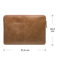 dbramante1928 Skagen Pro - Laptop hoes 13 inch - Echt leer - MacBook Pro 13 inch / Air 13 inch - Tan