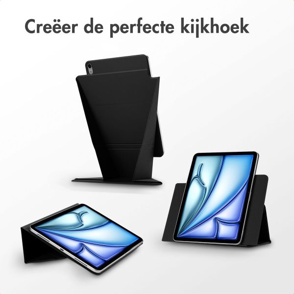 Accezz High Stand tablet case Apple iPad Air 11 inch (2025) M3 / (2024) M2 / Air 5 (2022) / Air 4 (2020) - Zwart