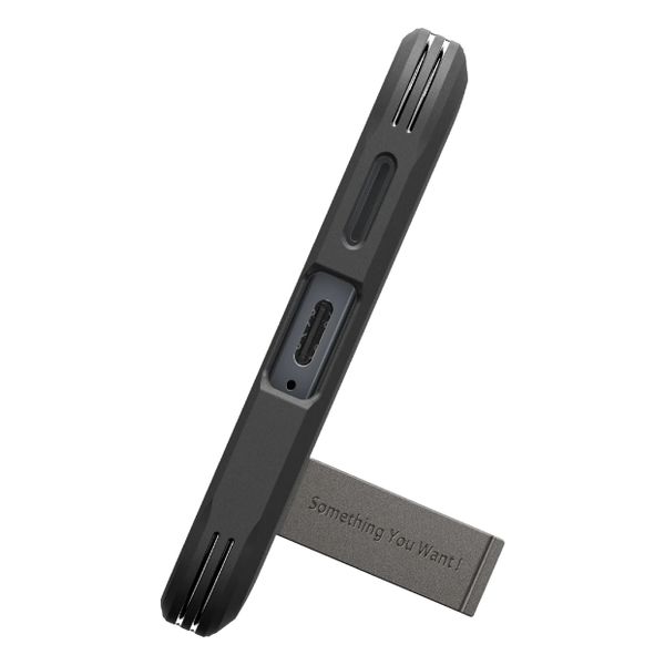 Spigen Tough Armor Backcover MagSafe Samsung Galaxy S26 Plus - Gunmetal