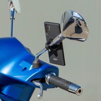 SP Connect Mirror Mount SPC+ Telefoonhouder Scooter / Motor - Spiegel bevestiging - Zwart