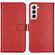 Selencia Echt Lederen Bookcase Samsung Galaxy S22 Plus - Rood