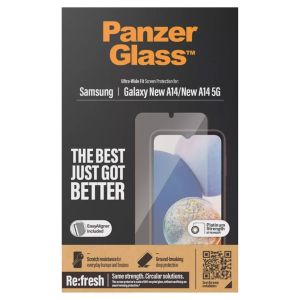 PanzerGlass Refresh Ultra-Wide Fit Anti-Bacterial Screenprotector incl. applicator Samsung Galaxy A15 (5G)