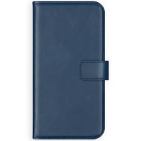 Selencia Echt Lederen Bookcase Apple iPhone 11 Pro Max - Blauw