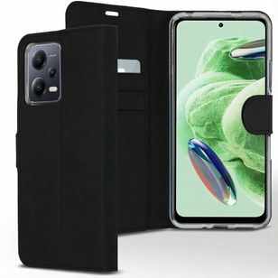Accezz Wallet Softcase Bookcase Xiaomi Redmi Note 12 / Xiaomi Poco X5 5G - Zwart