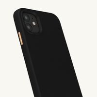 Selencia Rivièra MagSafe Backcover met afneembare haakjes Apple iPhone 11 - Velvet Black