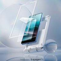 Spigen EliteShield EZ Fit met installatietray - 1 pack Samsung Galaxy S25 Ultra