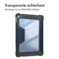 Accezz Rugged Trifold Bookcase Apple iPad 11 (2025) 11 inch A16 / iPad 10 (2022) 10.9 inch - Donkerblauw