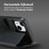 Accezz Leather Bookcase 2-in-1 met MagSafe iPhone 15 - Onyx Black