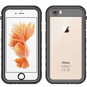 Redpepper Dot Plus Waterproof Backcover iPhone SE (2022 / 2020) / 8 / 7 / 6(s) - Zwart