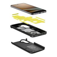 Spigen Tough Armor Backcover Samsung Galaxy A57 (5G) - Zwart