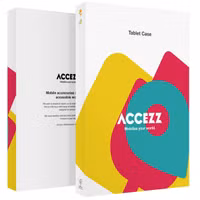 Accezz Smart Silicone Bookcase Samsung Galaxy Tab A9 Plus - Lichtgroen