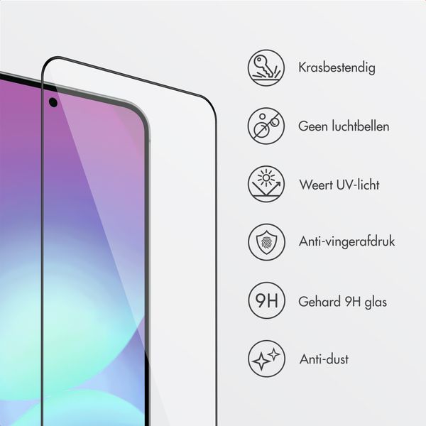 Accezz Gehard Glas Screenprotector + Applicator Samsung Galaxy A57 (5G)