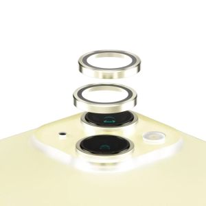 PanzerGlass Camera Protector Hoop Optic Rings iPhone 15 / 15 Plus - Yellow