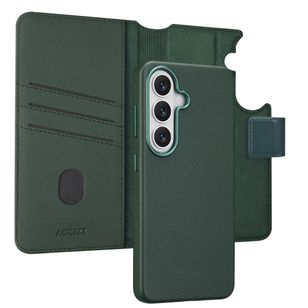 Accezz Leather Bookcase 2-in-1 met MagSafe Samsung Galaxy S26 - Cedar Green