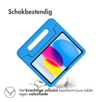 Accezz Kidsproof Backcover met handvat iPad 11 (2025) 11 inch / iPad 10 (2022) 10.9 inch - Blauw