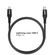 Accezz Lightning naar USB-C kabel - MFi certificering - 1 meter - Zwart