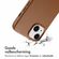 Accezz MagSafe Leather Backcover iPhone 14 - Sienna Brown