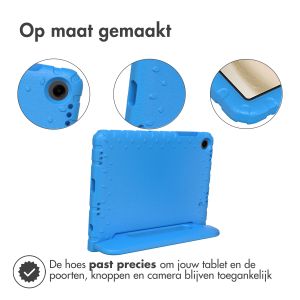 Accezz Kidsproof Backcover met handvat Samsung Galaxy Tab A9 Plus - Blauw