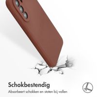 Accezz Liquid Silicone Backcover Samsung Galaxy A57 (5G) - New Tea Brown
