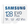 Samsung EVO Plus microSD 2024 - 128GB - inclusief SD Adapter - UHS-I/U3/Full HD/4K UHD