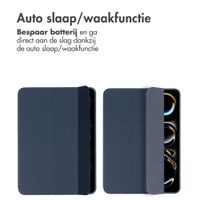 Accezz Trifold Bookcase Apple iPad Air 11 inch (2025) M3 / (2024) M2 - Donkerblauw