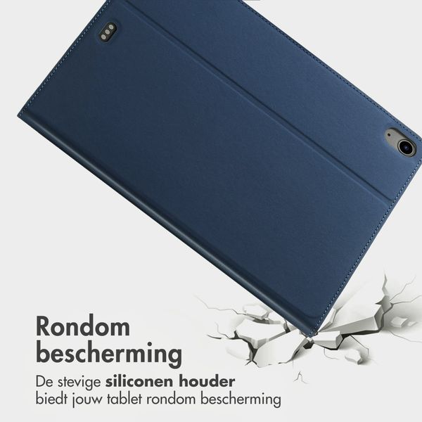 Accezz Classic Tablet Case Apple iPad Air 11 inch (2026) M4 / (2025) M3 / (2024) M2 / Air 5 (2022) / Air 4 (2020) - Donkerblauw