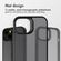 Accezz Rugged Frosted Backcover iPhone 13