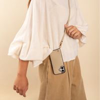 Selencia Crossbody telefoonkoord - Beige