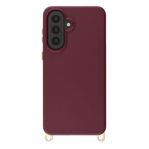 Selencia Rivièra MagSafe Backcover met afneembare haakjes Samsung Galaxy A57 (5G) - Bold Burgundy