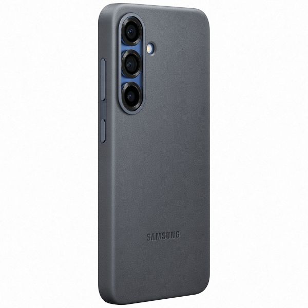 Samsung Originele KindSuit Vegan Leather Case Samsung Galaxy S25 - Zwart