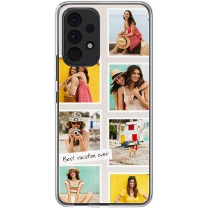 Gepersonaliseerd hoesje met filmrol N°3 Samsung Galaxy A53 - Transparant