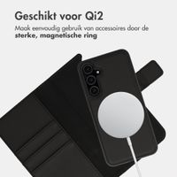 imoshion Uitneembare 2-in-1 Luxe Bookcase Samsung Galaxy A55 - Zwart