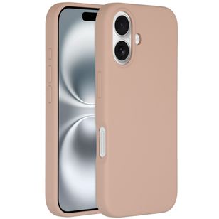 Accezz Liquid Silicone Backcover met MagSafe Apple iPhone 16 - Roze
