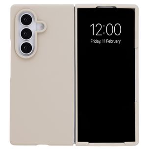 Accezz Liquid Silicone Backcover met MagSafe Samsung Galaxy Z Fold 8 Ultra - Stone