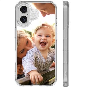 Ontwerp je eigen Clear Case Apple iPhone 17 - Transparant