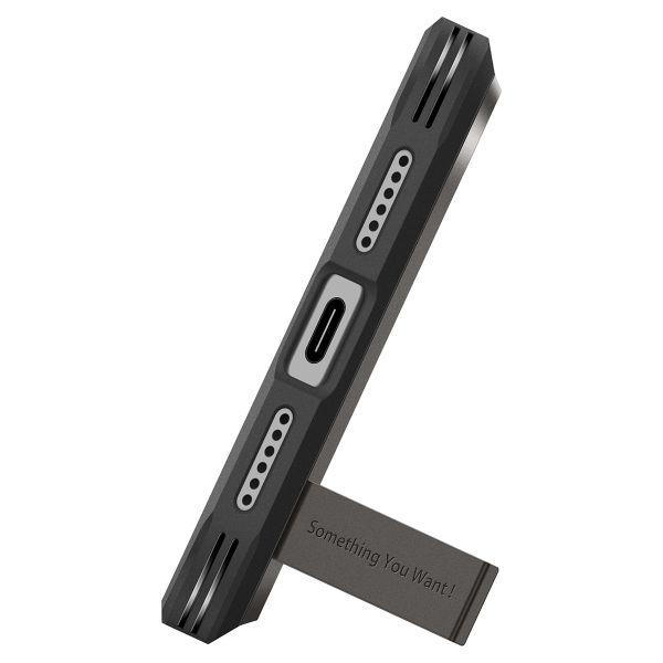 Spigen Tough Armor Backcover MagSafe Apple iPhone 18 Pro Max / 17 Pro Max - Gunmetal