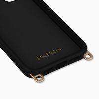 Selencia Rivièra MagSafe Backcover met afneembare haakjes Apple iPhone 11 - Velvet Black