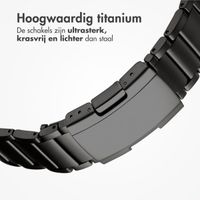 Accezz Mat Titanium bandje voor de Samsung Galaxy Watch Ultra (2024/2025) - Zwart