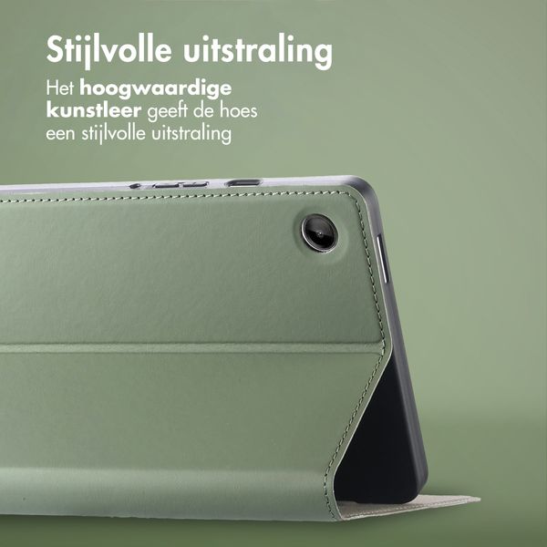 Accezz Classic Tablet Case Samsung Galaxy Tab A11 Plus - Groen