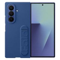 Samsung Silicone Case met stand Samsung Galaxy Z Fold 7 - Blue
