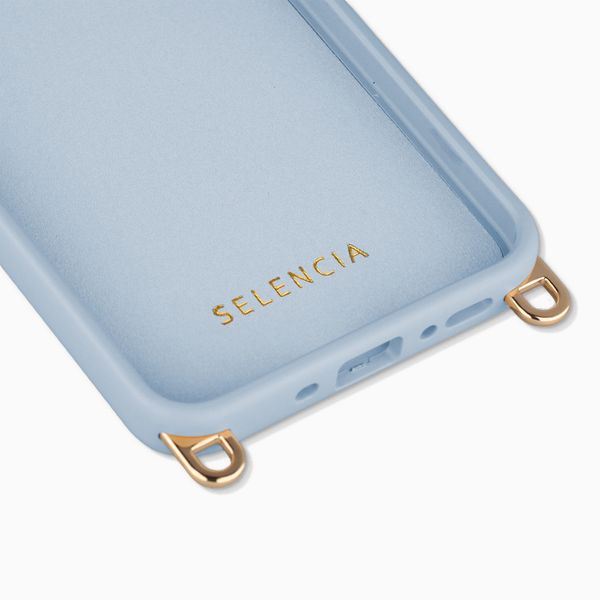 Selencia Rivièra MagSafe Backcover met afneembare haakjes Samsung Galaxy A37 (5G) - Powder Blue