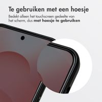 Accezz Gehard Glas Privacy Screenprotector + Applicator Samsung Galaxy S26