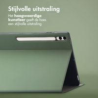 Accezz Classic Tablet Case Samsung Galaxy Tab S10 Plus / Tab S9 FE Plus / Tab S9 Plus - Groen