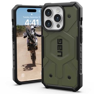 UAG Pathfinder Backcover MagSafe iPhone 15 Pro - Olive Drab