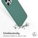 Accezz Liquid Silicone Backcover iPhone 15 Pro Max - Donkergroen