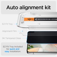 Spigen GLAStR Privacy EZ Fit Screenprotector + Applicator Google Pixel 9 / 9 Pro