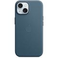 Apple FineWoven Backcover MagSafe iPhone 15 - Pacific Blue