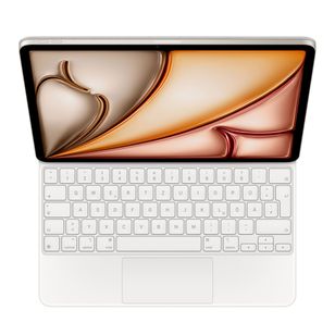 Apple Magic Keyboard Apple iPad Air 13 inch (2026) M4 / (2025) M3 / (2024) M2 / iPad Pro 12.9 (2018/2020/2021/2022) - QWERTZ / DE - Wit