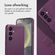 Accezz Leather Bookcase 2-in-1 met MagSafe Samsung Galaxy S24 - Heath Purple