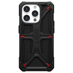 UAG Monarch Backcover iPhone 15 Pro - Kevlar Black